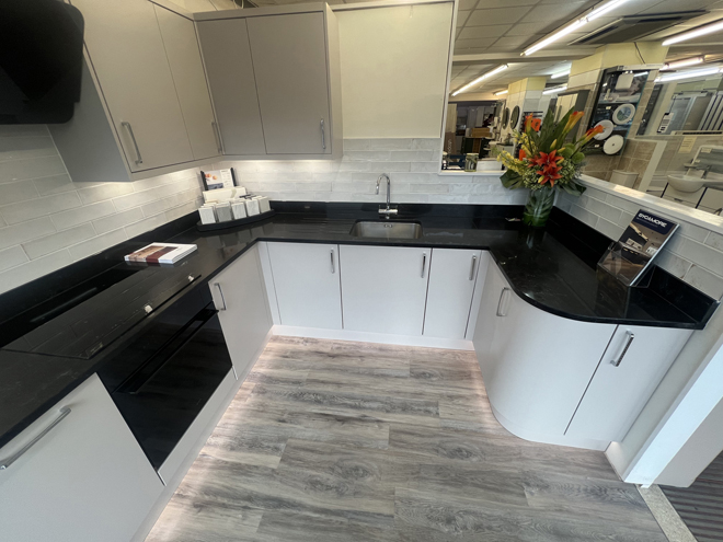 Jigsaw Vivo+ in Matt Cashmere display in our showroom
